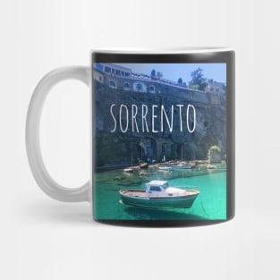 Sorrento Italy print design Mug